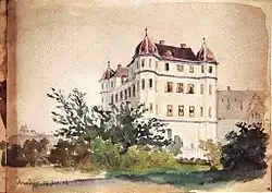 Schloss Donzdorf, 27. Juli 1856