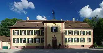 Schloss Ebnet, Haupteingang
