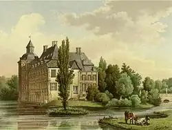Schloss Hovestadt, Sammlung Duncker (1865)
