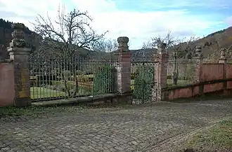 Staketenzaun des Eisernen Gartens