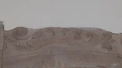 Schlussstein am inneren Torbogen mit Jahreszahl 1589