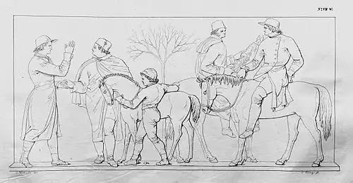 33. Pferdemarkt III, Einschlagen um ein Füllen (W&nbsp;VII).