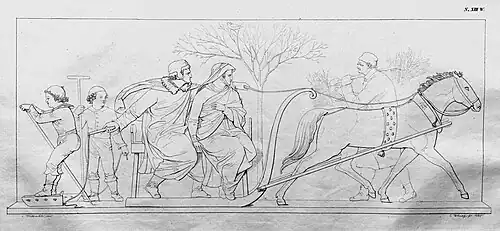 37. Schlittenfahrt und Kinder mit Schlitten (W&nbsp;XIII).