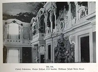 Festsaal in Schlobitten