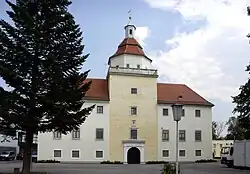 Schloss Sonnberg, Westfassade