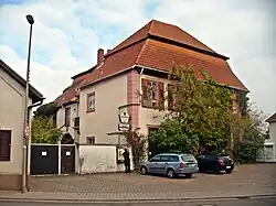 Schloss Laumersheim von Südwesten (Hauptstraße)