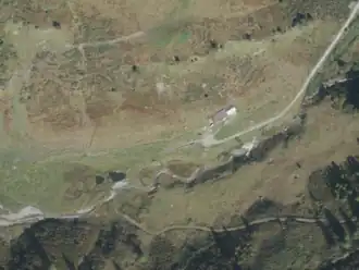 Schmaranzalm aus der Vogelperspektive