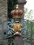 Detail vom Tor zum Schlosshof
