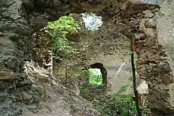 Blick in den Burghof