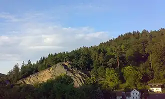 Wiegerfelsen am Schellenberg