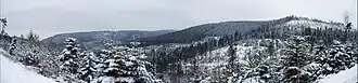 Blick auf den Schneeberg vom Himbeerfels