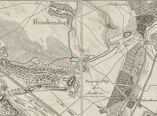 Erstmalige Verkartung der Schäferei, 1802