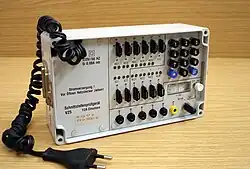 Prüfgerät der Deutschen Bundespost, gefertigt im FZA Elmshorn