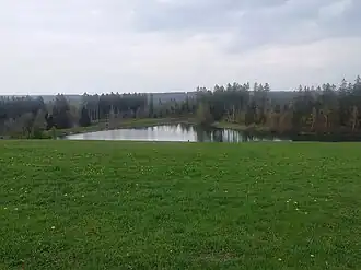 Schröterbacher Teich, Blick von Südosten