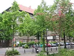 Schrammblock, Ecke Hildegard- und Schrammstraße