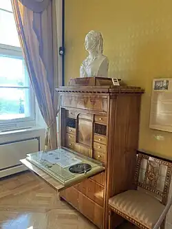 Schreibpult König Friedrich Wilhelms mit Aufruf „An mein Volk“