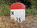 Markierungsstein der N26