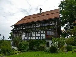 Traufseite des Alten Rathauses