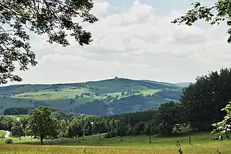 Blick auf den Schwartenberg