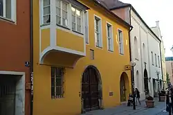 Ehrenfelser Hof mit Galluskapelle in Regensburg