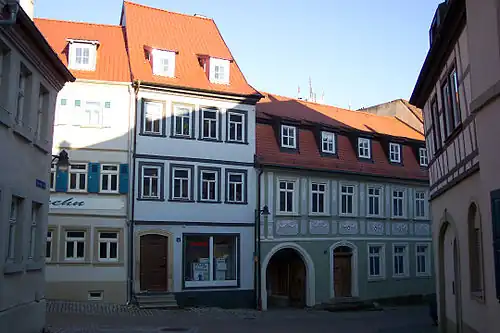Krumme Gasse rechts Haus Patrizier