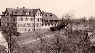 Historische Ansicht von der Seite