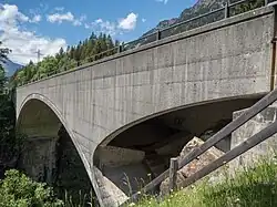Schwendibrücke an der Sustenstrasse bei Nessental