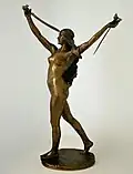 Schwerttänzerin, Bronze