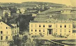 Schwesternhaus vom roten Kreuz um 1882