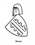 Scoke-Wappen aus 1347[41]