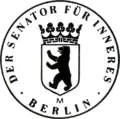 Kleines Landessiegel des Senators für Inneres