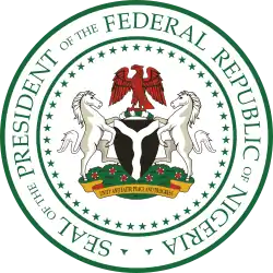 Siegel des nigerianischen Präsidenten