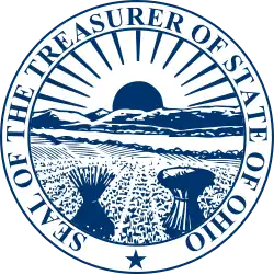 Siegel des State Treasurer von Ohio