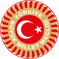 Emblem der Großen Nationalversammlung der Türkei