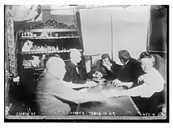 Séancen des spiritistischen Mediums Francesco Carancini (1863–1940) bei Leon von Erhardt in Rom, 1909