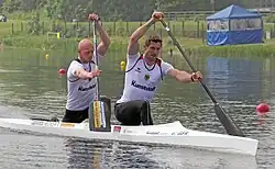 Sebastian Brendel (vorne) und Tim Hecker