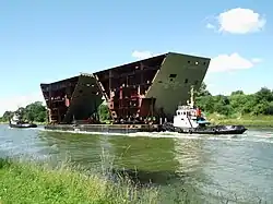 Bugsektionen im Nord-Ostsee-Kanal