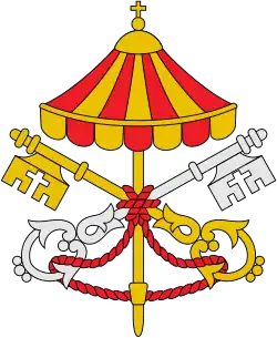 Wappen der Sedisvakanz