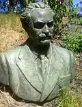Figur von Georgi Dimitroff in der Kommunistenkurve des Seeparks Lünen