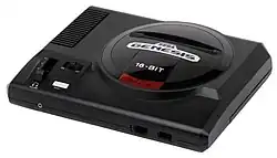 Original Sega Genesis with High Definition Graphics logo