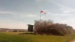 Windsack beim Segelfluggelände