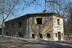 Seitenkaponniere I (errichtet 1829) der Zitadelle Cyriaksburg