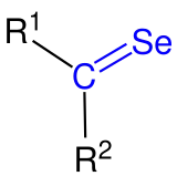 Allgemeine Strukturformel von Selenoketonen