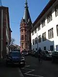 Blick von der Seminarstraße auf das Historische Seminar