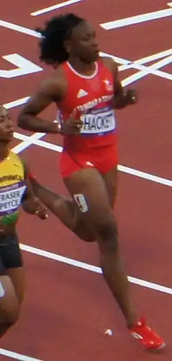 Semoy Hackett Rang vier in 22,75&nbsp;s