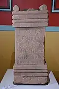 Altar des Titus Attius Tutor im Senhouse Museum