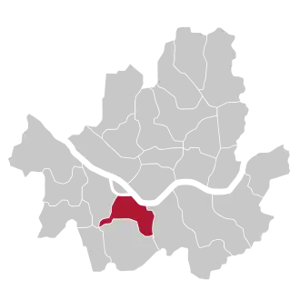 Lage von Dongjak in Seoul