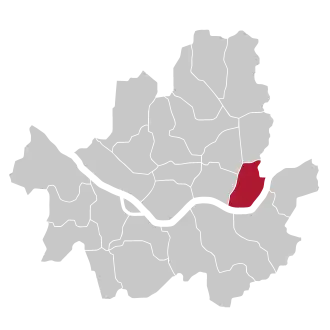 Lage von Gwangjin in Seoul