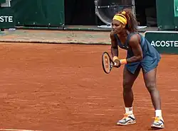 Serena Williams, die älteste Siegerin der French Open (zuletzt bei den French Open 2015)