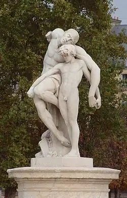 Le Serment de Spartacus (1874). Paris, Tuileriengarten.